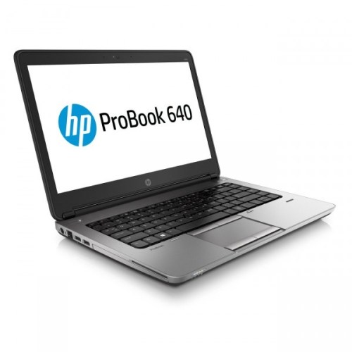 HP ProBook 640  / Intel Core i3-4000M CPU / 14″ / 4GB / 300GB SSD / Camera /  DVD / Windows 10 [USED]