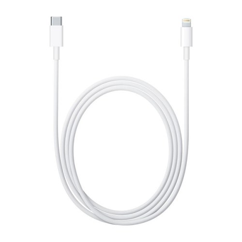 Apple USB-C to Lightning Cable 96W Λευκό 1m (MK0X2ZM/A MK0X2AM)