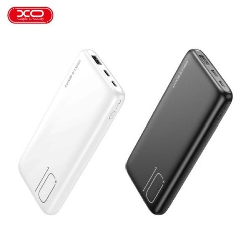 XO PR182 Power Bank Με Φωτεινή Ένδειξη 10000mAh Άσπρο