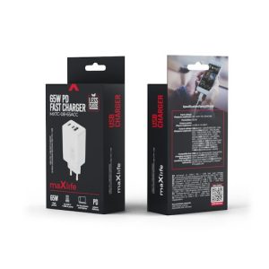 Maxlife Caricabatterie Senza Cavo 65W Power Delivery Bianco