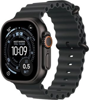 Apple Watch Ultra 3 Titanio Nero 49mm Impermeabile con eSIM e Pulsossimetro