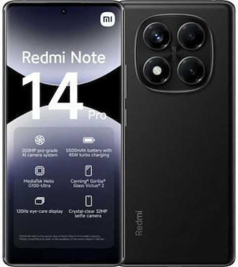 Xiaomi Redmi Note 14 Pro 4G Dual SIM (8/256GB) BRAND NEW_0