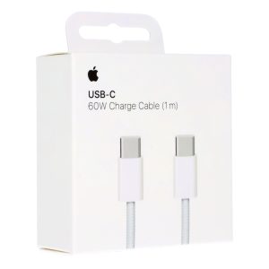 Cavo USB 2.0 intrecciato Apple USB-C maschio – USB-C 60W Bianco 1m