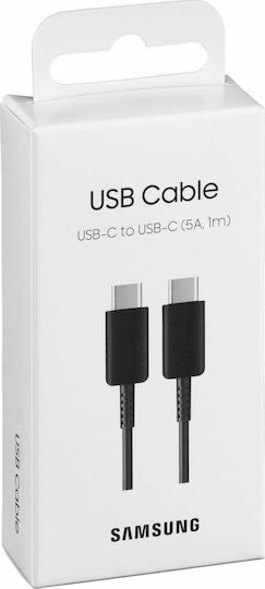 Cavo USB 2.0 Samsung USB-C maschio – USB-C 100W Nero 1m (EP-DN975BBEGWW)
