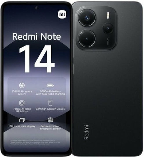 Xiaomi Redmi Note 14 4G Dual SIM (6GB/128GB) OPEN BOX NFC_0
