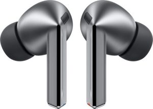 Samsung Galaxy Buds3 Pro Cuffie Bluetooth Resistenti al Sudore con Custodia di Ricarica Argento