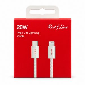 RedLine 20W Tipo-C a Lightning Cavo Intrecciato