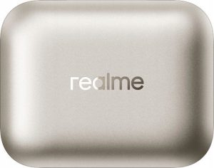 Auricolari Bluetooth Realme Buds Air 7 Resistenti al Sudore con Custodia di Ricarica Avorio Oro