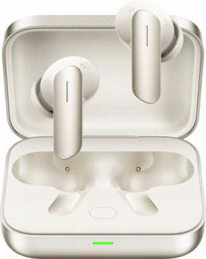 Auricolari Bluetooth Realme Buds Air 7 Resistenti al Sudore con Custodia di Ricarica Avorio Oro