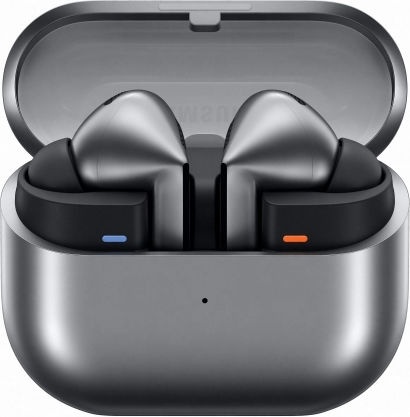 Samsung Galaxy Buds3 Pro Bluetooth Handsfree Ακουστικά με Αντοχή στον Ιδρώτα και Θήκη Φόρτισης Ασημί_0