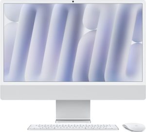 Apple IMac 24″ 2024 (M4-8-Core/16GB/256GB SSD/8-Core GPU/macOS) Argento APERTA SCATOLA